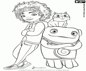 oh from the movie home coloring pages - photo #21